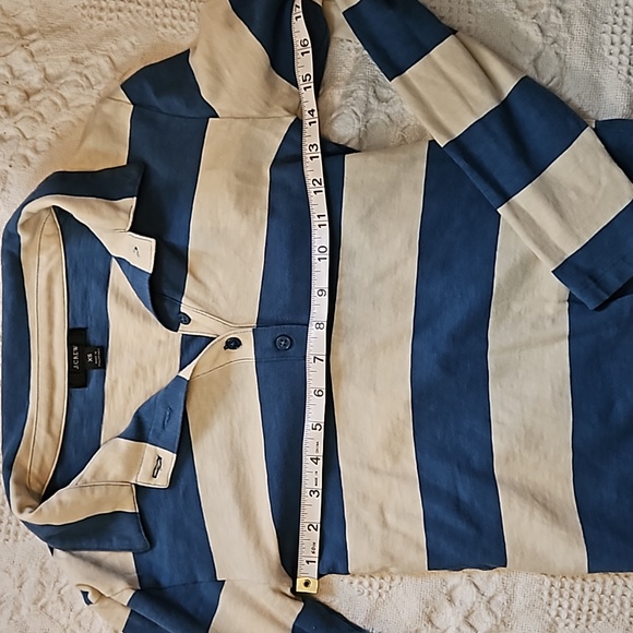 Jcrew striped polo long sleeve - Picture 3 of 6